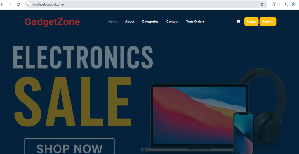 online-shopping-project-php-mysql